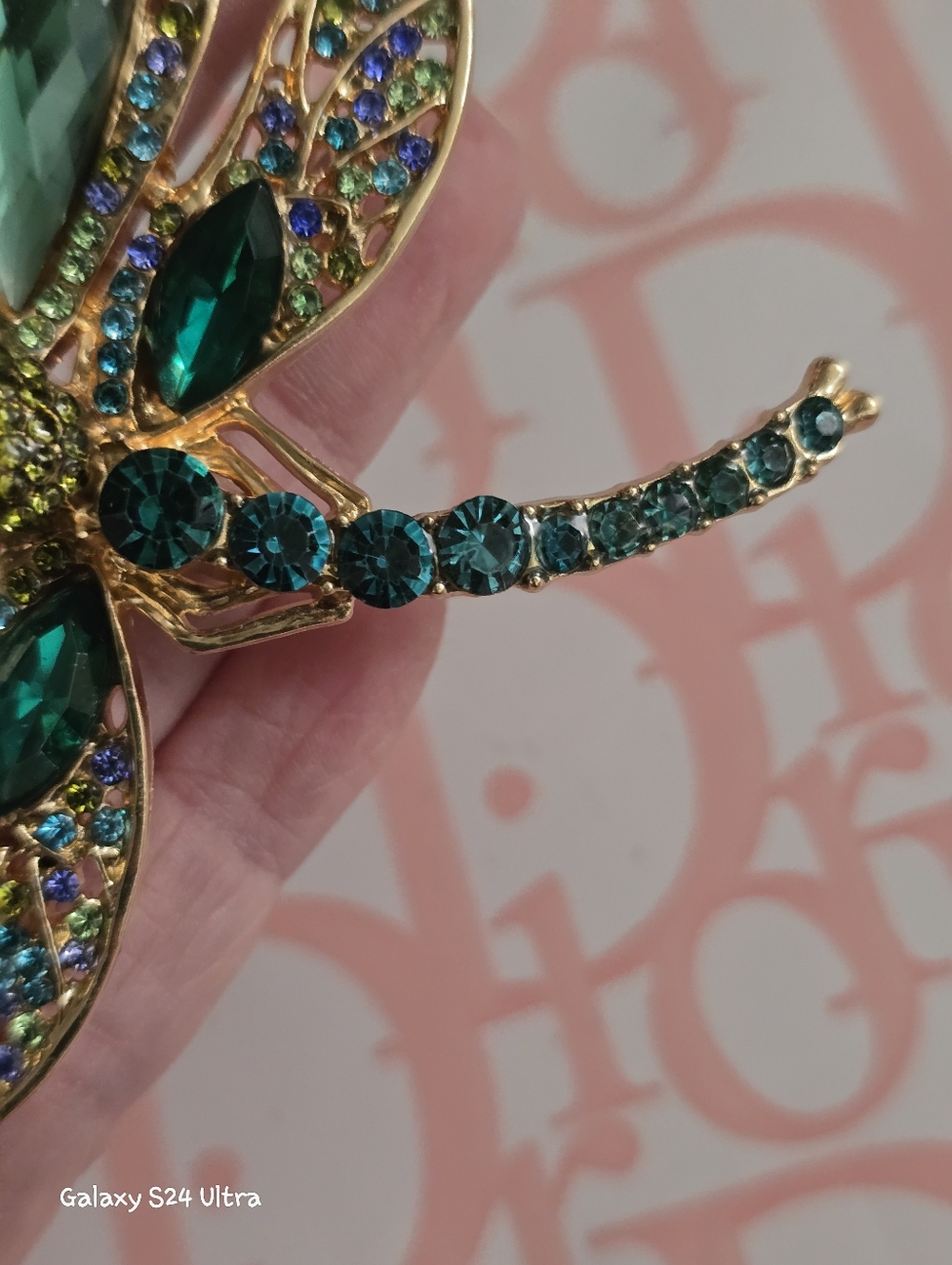 Large Beautiful Dragonfly Bag Charm/ Keychain NEW - Picture 14 of 14